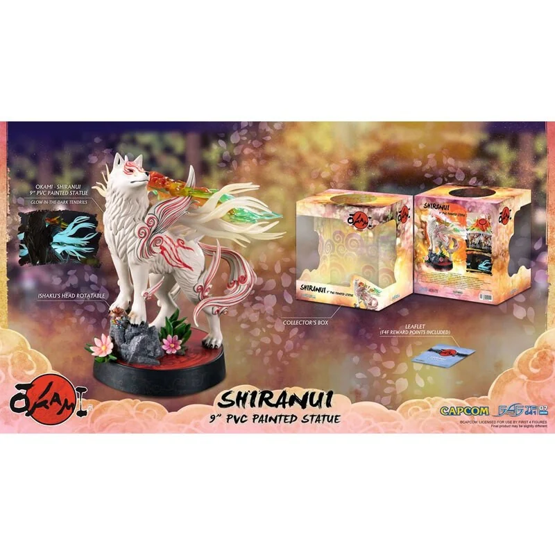 Okami statuette PVC Shiranui (Standard Pose) 23 cm