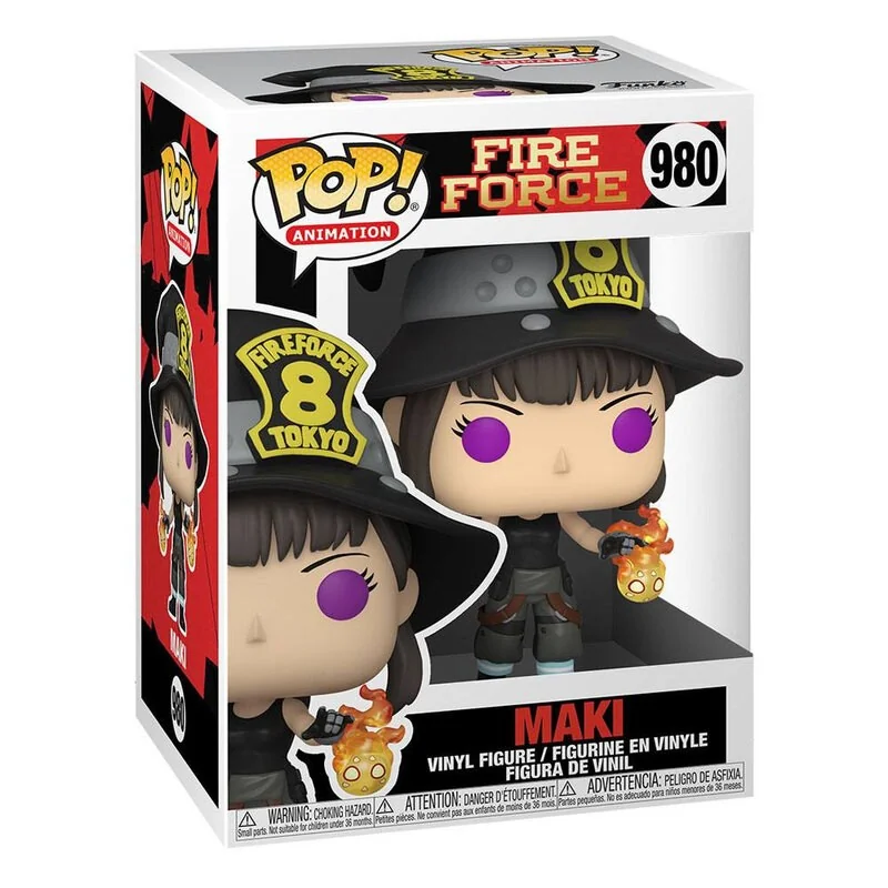 Fire Force Figurine POP! Animation Vinyl Maki 9 cm