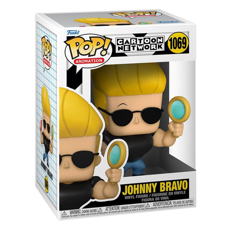 Johnny Bravo POP! Animation Vinyl figurine Johnny with Mirror and Comb 9 cm