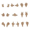 Original Character accessoires pour figurines Nendoroid Doll Hand Parts Set 02 (Cinnamon)