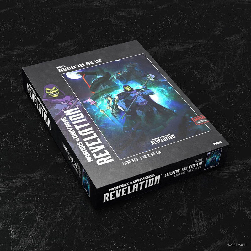 Les Maîtres de l'univers : Révélation™ puzzle Skeletor™ and Evil-Lyn™ (1000 pièces)