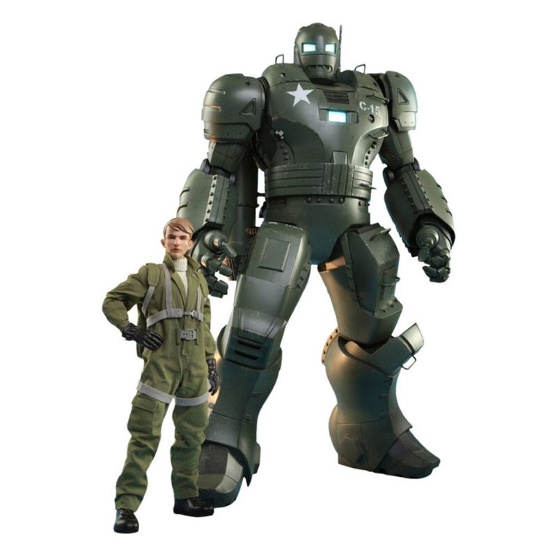 What If...? Figurines 1/6 Steve Rogers & The Hydra Stomper 28 - 56 cm