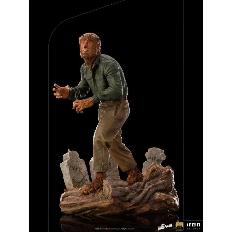 Universal Monsters statuette 1/10 Deluxe Art Scale The Wolf Man 21 cm