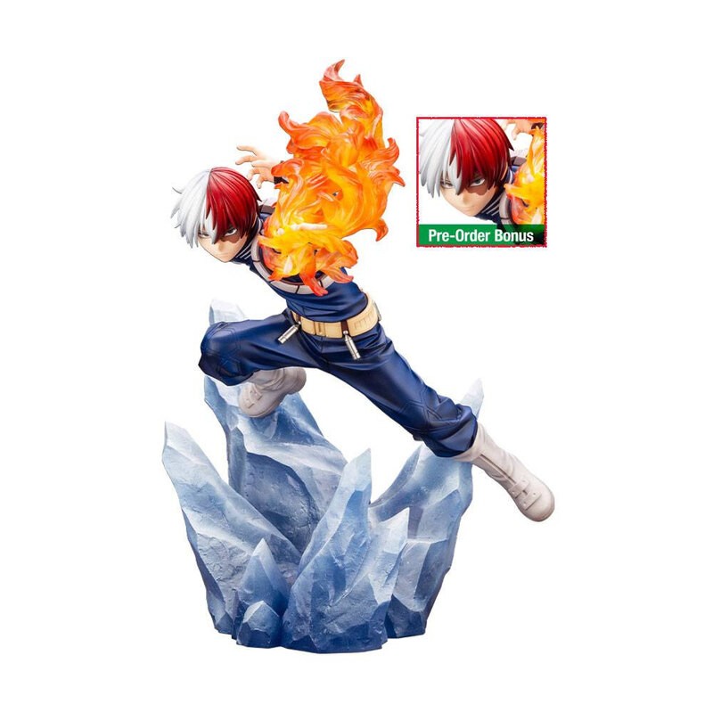 My Hero Academia statuette PVC ARTFXJ 1/8 Shoto Todoroki Ver. 2 Bonus Edition 26 cm