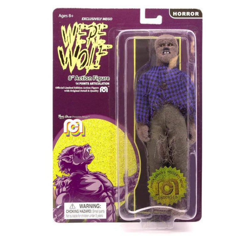 Mego Horror figurine Werewolf (Flocked) 20 cm