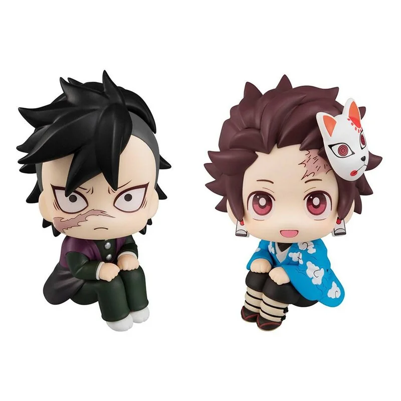 Demon Slayer Kimetsu no Yaiba statuettes PVC Look Up Genya & Tanjiro Final Selection LTD Ver. 11 cm