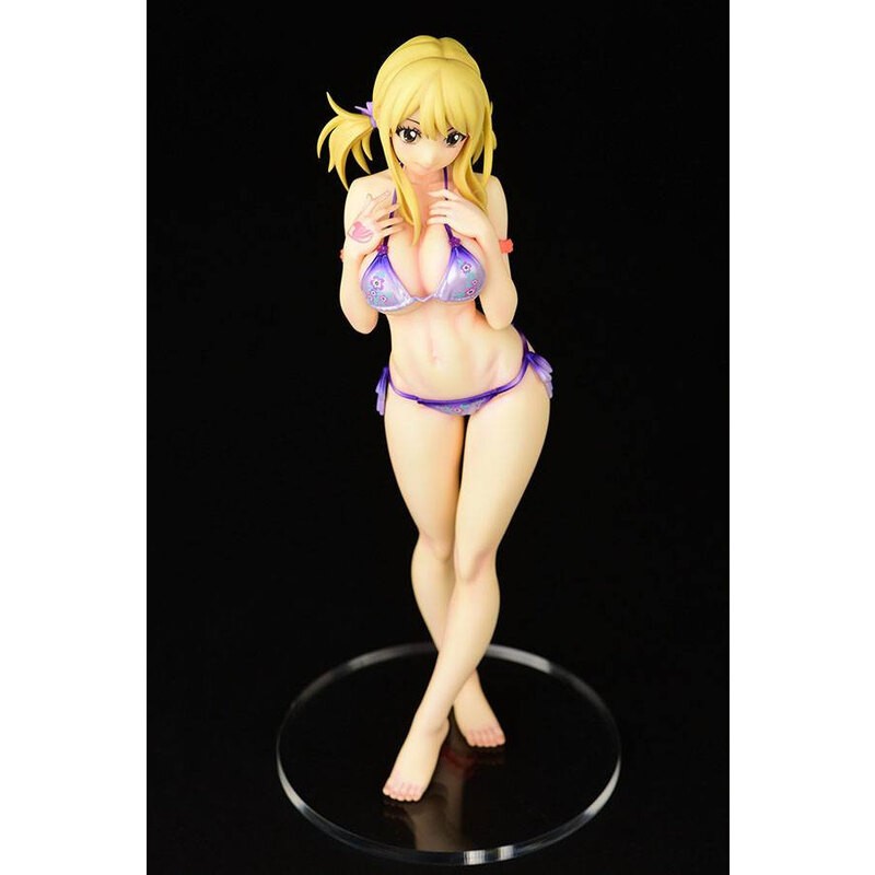 Fairy Tail statuette PVC 1/6 Lucy Heartfilia Swimsuit Pure in Heart Twin Tail Ver. 27 cm