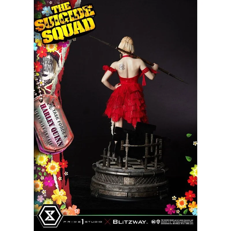 The Suicide Squad statuette 1/3 Harley Quinn Bonus Version 71 cm