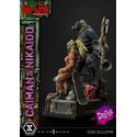 Dorohedoro statuette 1/4 Caiman & Nikaido Deluxe Version 66 cm