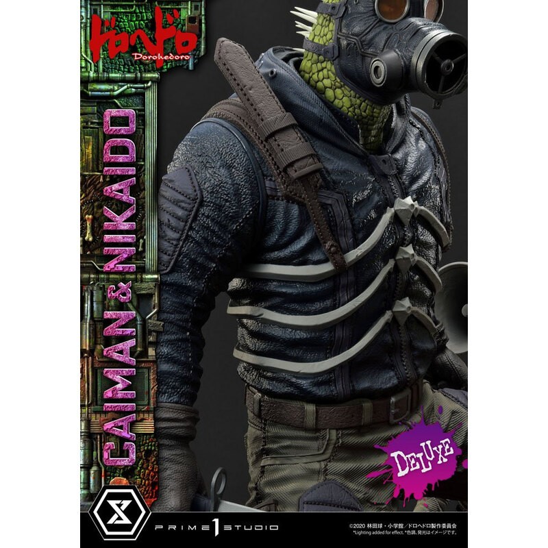 Dorohedoro statuette 1/4 Caiman & Nikaido Deluxe Version 66 cm