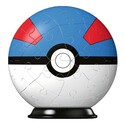 Pokémon puzzle 3D Pokéballs: Super Ball (55 pièces)