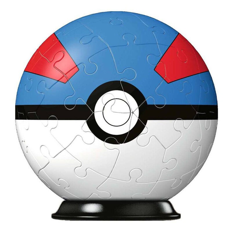 Pokémon puzzle 3D Pokéballs: Super Ball (55 pièces)