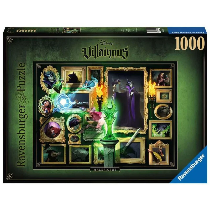 Disney Villainous puzzle Maléfique (1000 pièces)