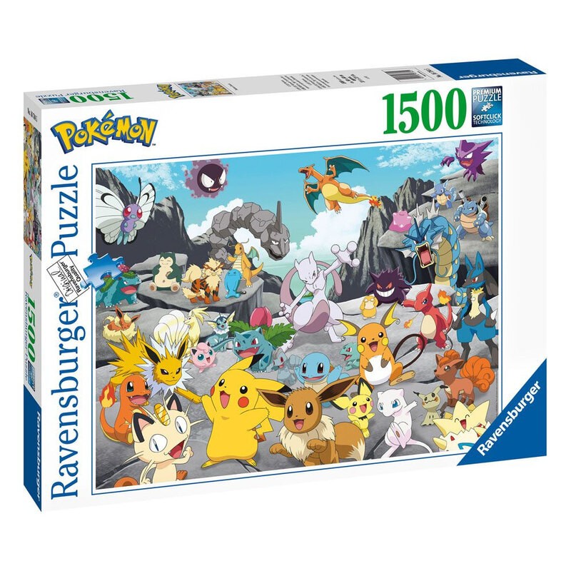 Pokémon puzzle Pokémon Classics (1500 pièces)