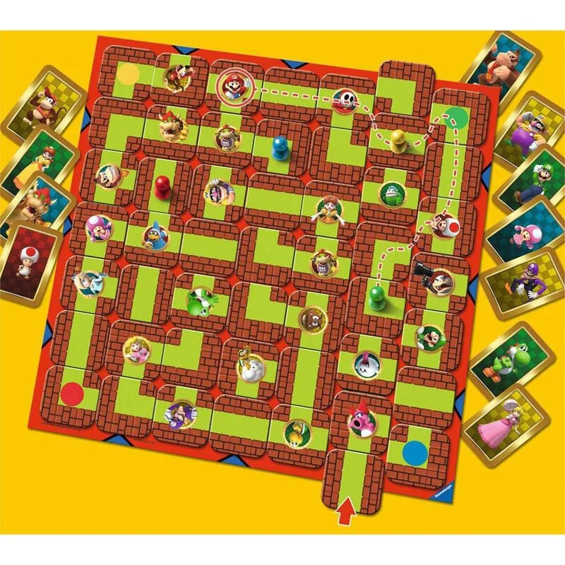 Super Mario jeu de plateau Labyrinth