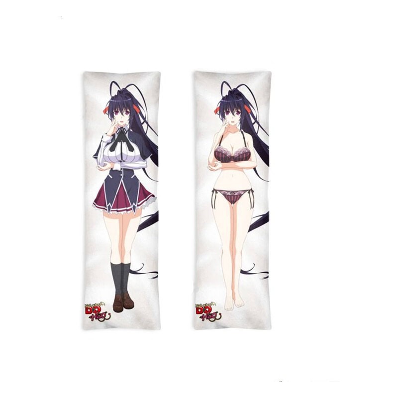 High School DxD Hero taie d´oreiller Dakimakura Akeno 150 x 50 cm