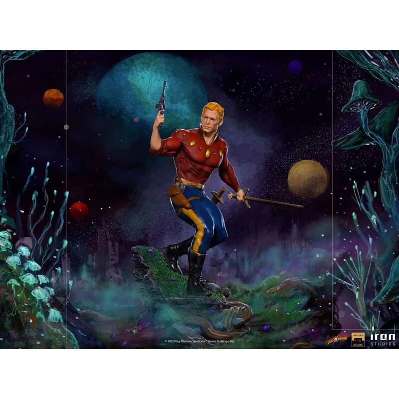 Flash Gordon statuette 1/10 Deluxe Art Scale Flash Gordon 26 cm