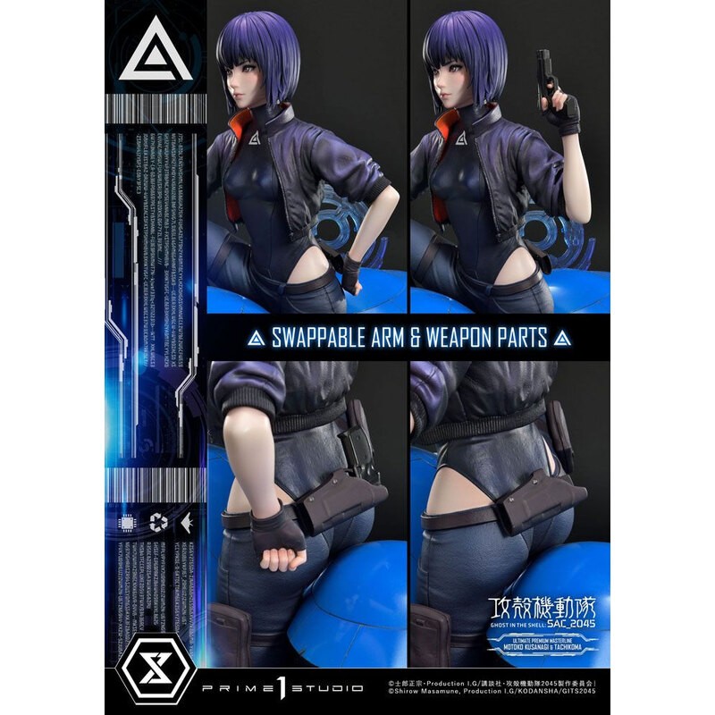 Ghost In The Shell Sac Statuette Motoko Prime Gits Chez Mangatori