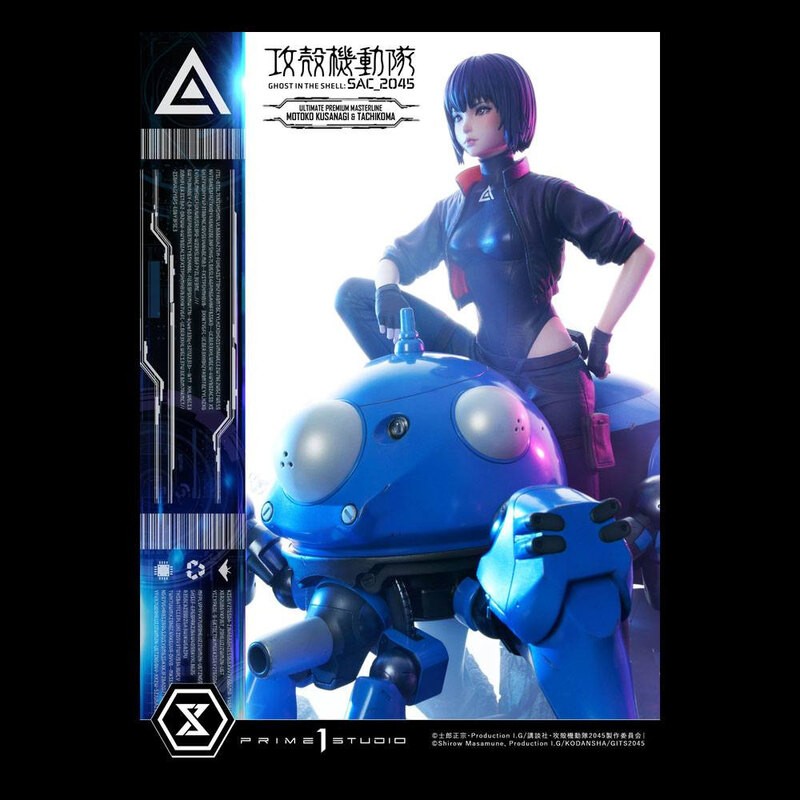 Ghost in the Shell: SAC_2045 statuette 1/4 Motoko Kusanagi and Tachikoma (Bonus Version) 50 cm