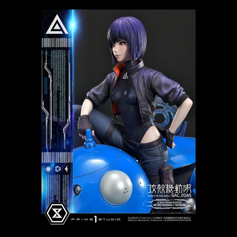 Ghost in the Shell: SAC_2045 statuette 1/4 Motoko Kusanagi and Tachikoma (Bonus Version) 50 cm