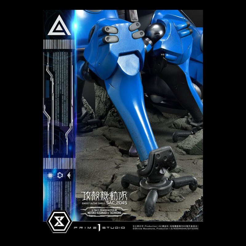 Ghost in the Shell: SAC_2045 statuette 1/4 Motoko Kusanagi and Tachikoma (Bonus Version) 50 cm