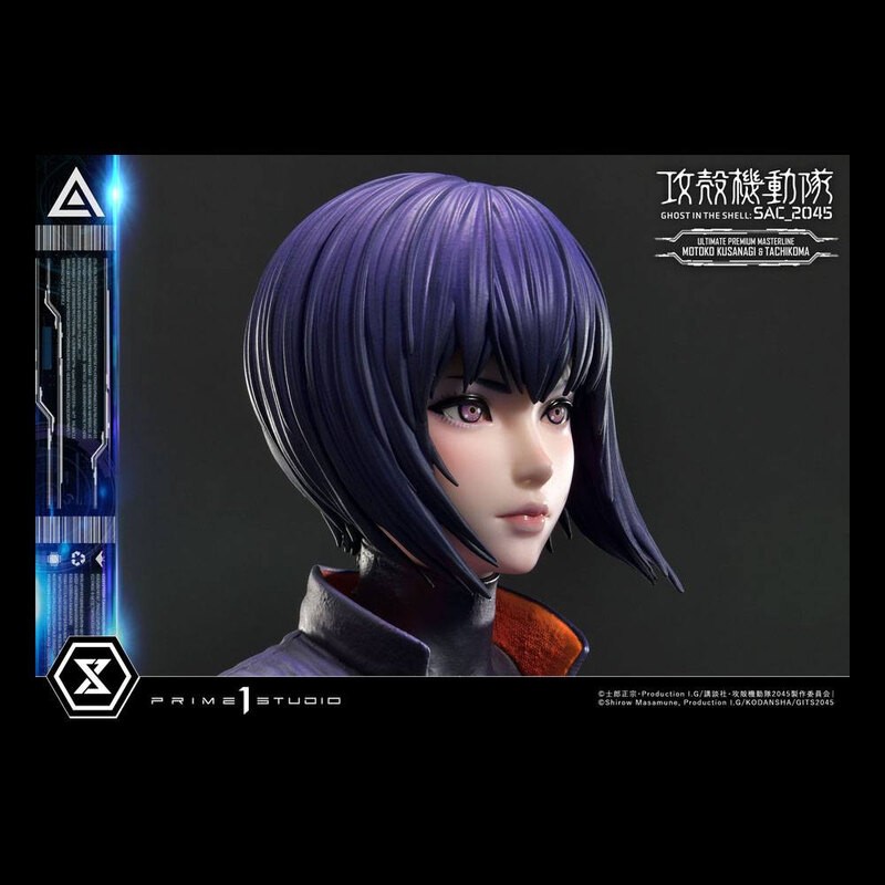 Ghost in the Shell: SAC_2045 statuette 1/4 Motoko Kusanagi and Tachikoma (Bonus Version) 50 cm