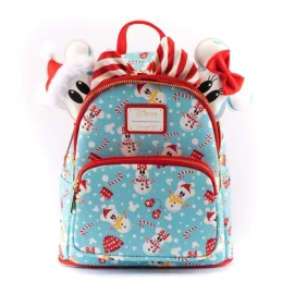 Disney Loungefly Mini Sac A Dos Serre-Tete Minnie Mickey Snowman