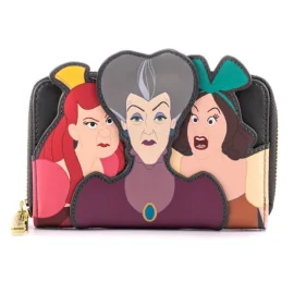 Disney Loungefly Portefeuille Villains Scene Evil Stepmother And Step Sisters