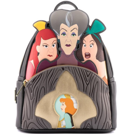 Disney Loungefly Mini Sac A Dos Villains Scene Evil Stepmother And Step Sisters