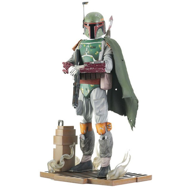 SW Star Wars Return Of The Jedi Boba Fett Resine Statue 30cm