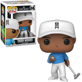 Golf Pop Tiger Woods Blue Shirt