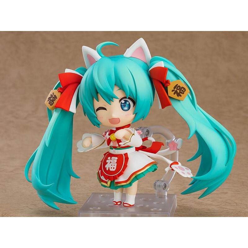 Character Vocal Series 01 figurine Nendoroid Hatsune Miku: Maneki Miku Ver. 10 cm