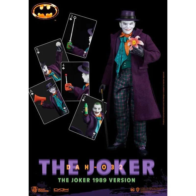 Batman 1989 figurine Dynamic Action Heroes 1/9 The Joker 21 cm