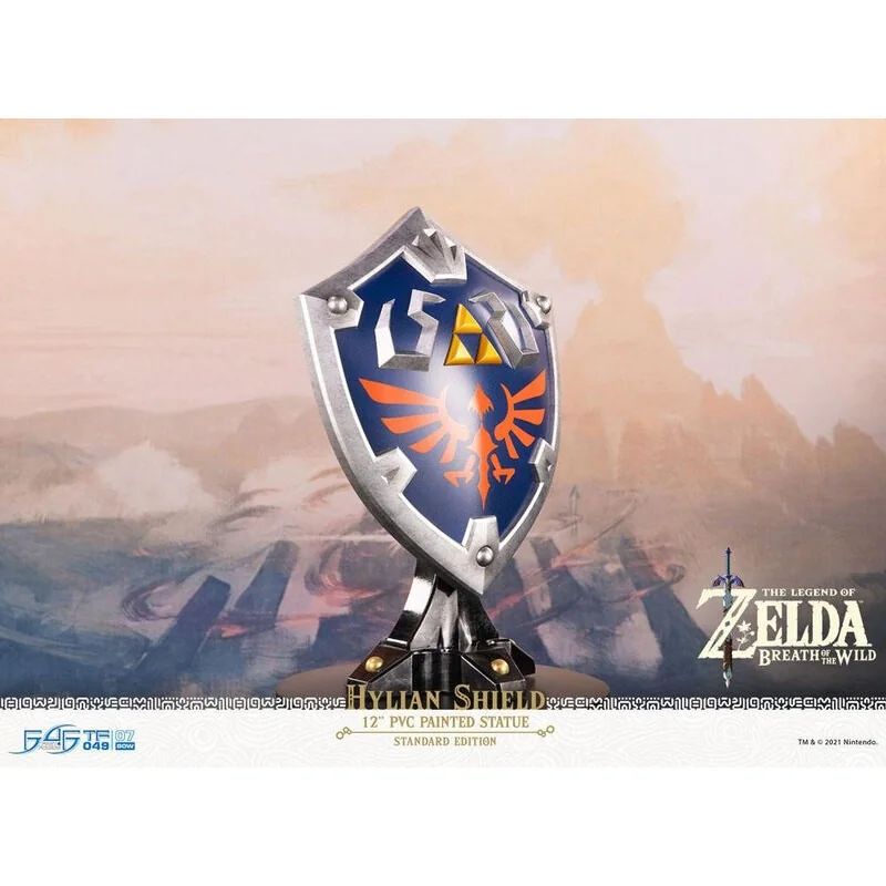 The Legend of Zelda Breath of the Wild statuette PVC Hylian Shield Standard Edition 29 cm