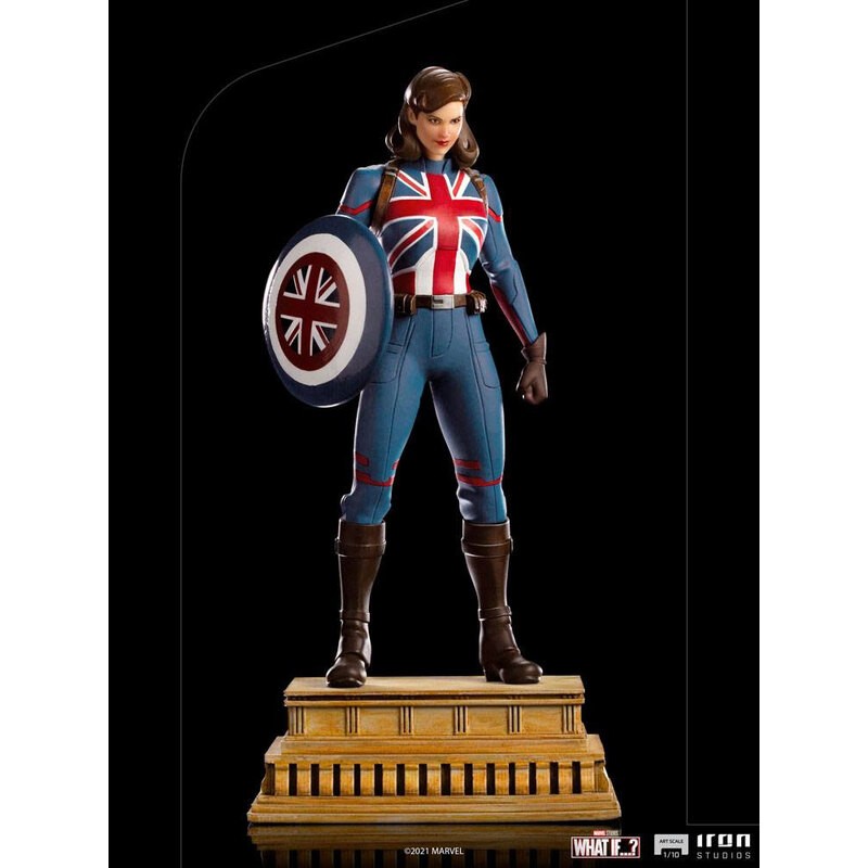 What If...? statuette 1/10 Art Scale Captain Carter 24 cm