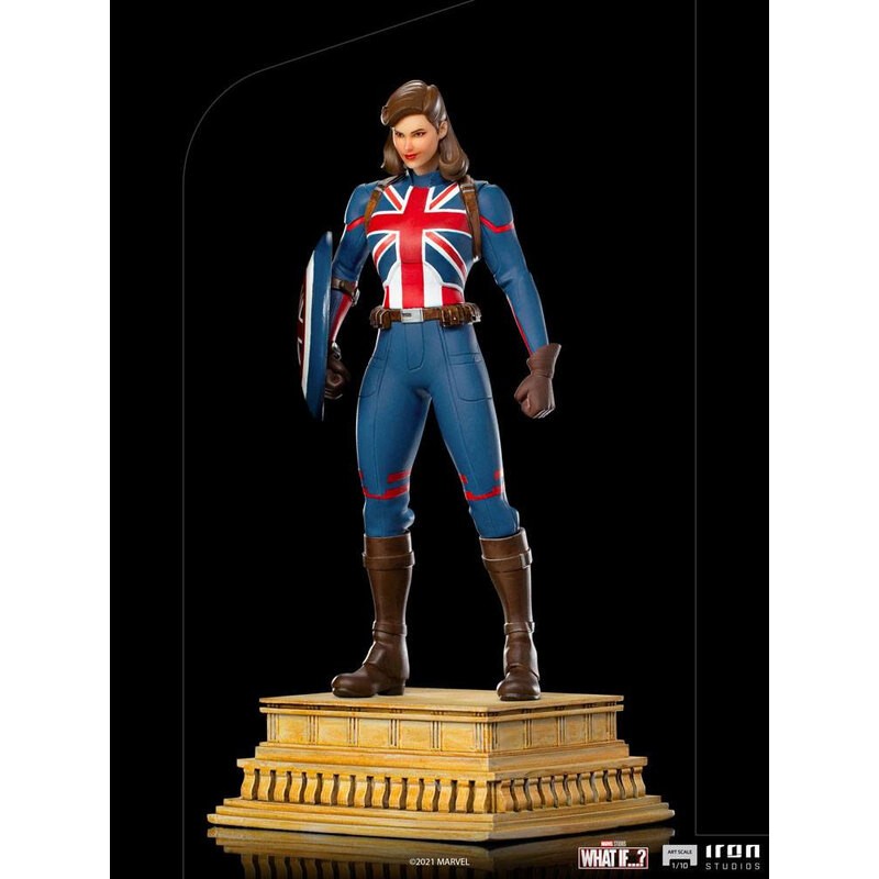 What If...? statuette 1/10 Art Scale Captain Carter 24 cm