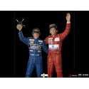 Ayrton Senna statuette 1/10 Deluxe Art Scale Alain Prost & Ayrton Senna (The Last Podium 1993) 27 cm