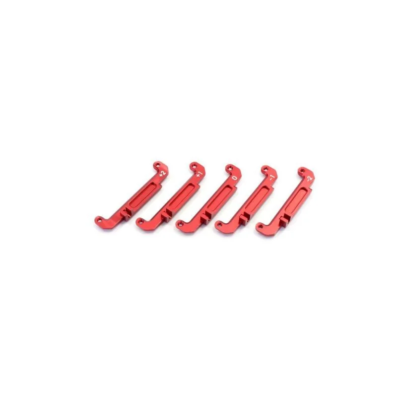 Barres de direction Kyosho Mini-Z Buggy (5) Alu Rouge