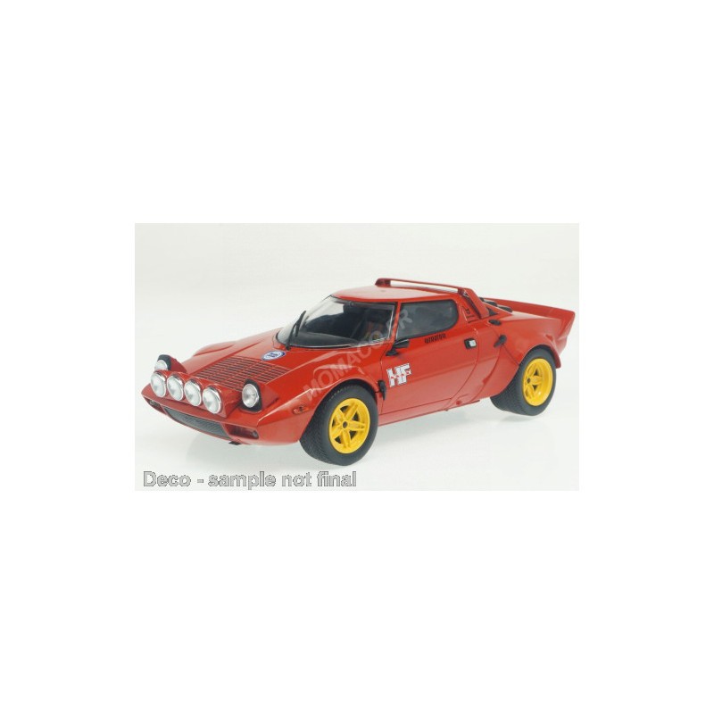 LANCIA STRATOS HF 1975 ROUGE