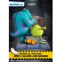 Monstres et Compagnie statuette Master Craft James P. Sullivan & Mike Wazowski 34 cm