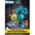 Monstres et Compagnie statuette Master Craft James P. Sullivan & Mike Wazowski 34 cm