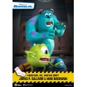 Monstres et Compagnie statuette Master Craft James P. Sullivan & Mike Wazowski 34 cm