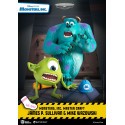 Monstres et Compagnie statuette Master Craft James P. Sullivan & Mike Wazowski 34 cm