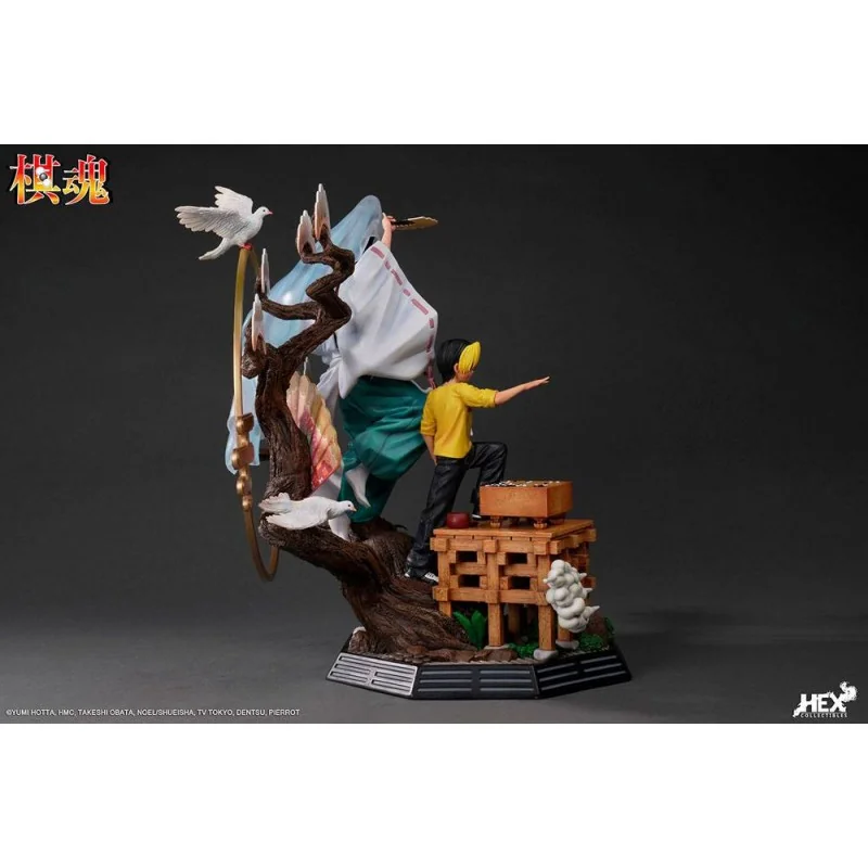 Hikaru no Go statuette 1/6 Shindou Hikaru & Fujiwara no Sai: The Divine Move 52 cm