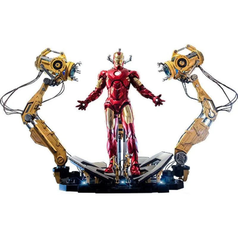 Iron Man 2 figurine 1/4 Iron Man Mark IV with Suit-Up Gantry 49 cm