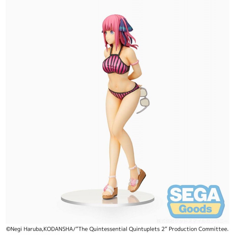 Sega The Quintessential Quintuplets statuette PVC SPM Nino Nakano 19 cm