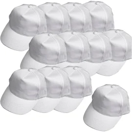 Casquette, blanc, dim. 49,5-56 cm, 12 pièce/ 1 Pq.