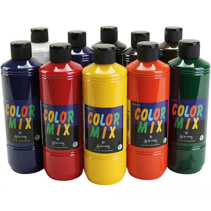 Colormix Greenspot, couleurs assorties, 10x500 ml/ 1 Pq.