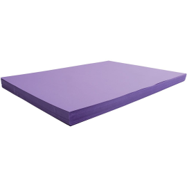 Papier cartonné coloré, violet, 50x70 cm, 270 gr, 100 flles/ 1 Pq.