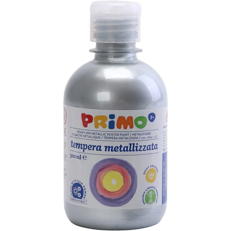 Peinture métallisée PRIMO, argent, 300 ml/ 1 Pq.